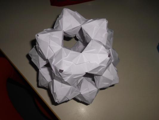 A paper star